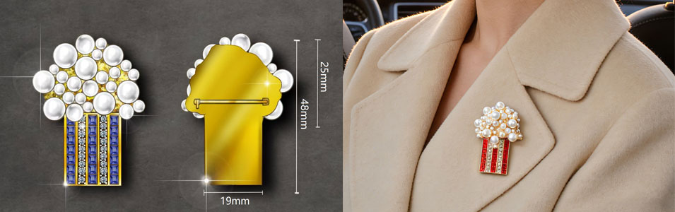 Popcorn Pin Popcorn Pin