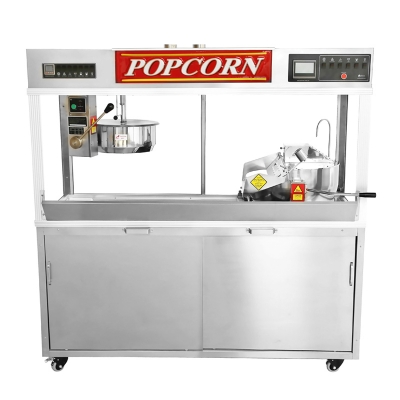 Double Kettle Popcorn Machine