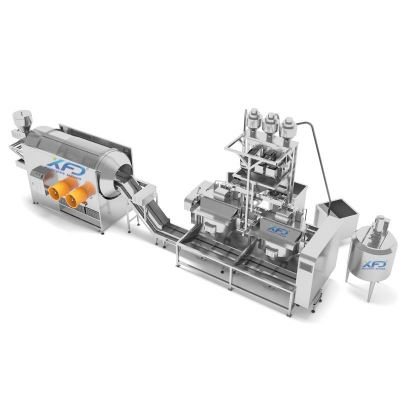 Fully Automatic Electromagnetic Popcorn Line