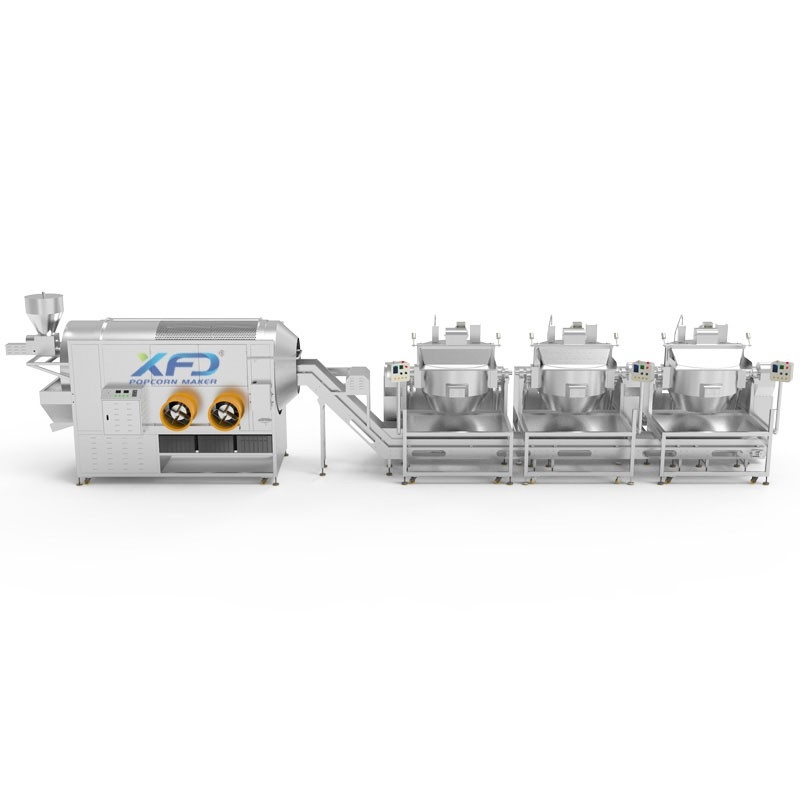 industrial popcorn production