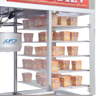 Popcorn Machine with Showcase