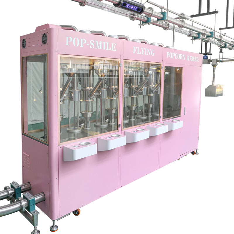 Industrial hot air popcorn machine