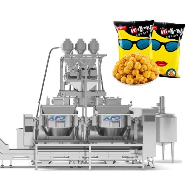 Snack food processing machines