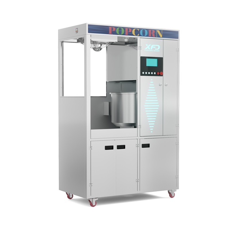 Commercial popcorn machine for starting a popcorn business