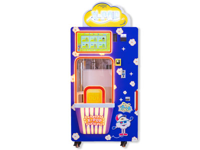 Popcorn Vending Machine with 6 Flavors of Popcorn