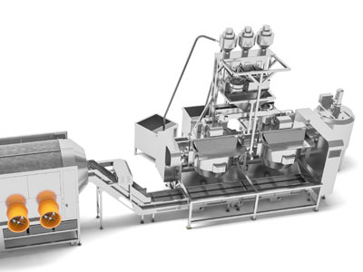 World's Largest Fully Automatic Popcorn Production and Packing Line